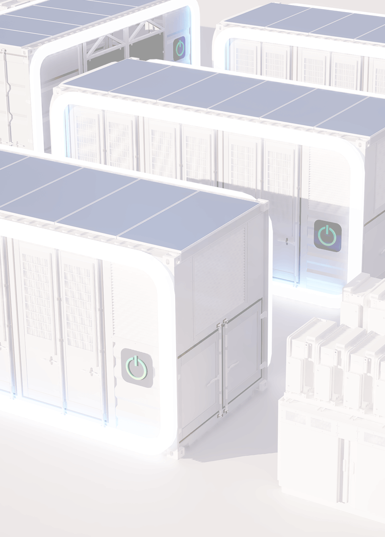Archive concept rendering of modular battery storage equipment.